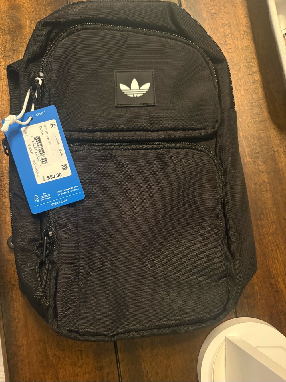 New Adidas UTILITY 4 SLING BAG Black